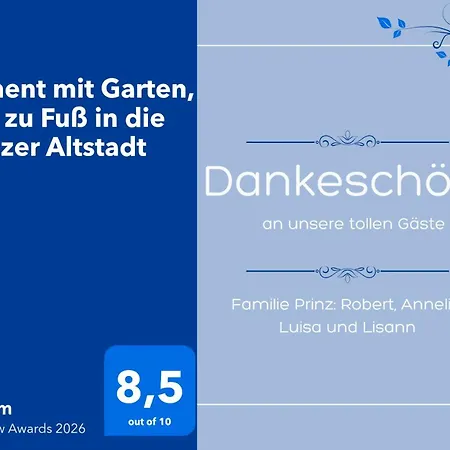 Apartman Gemuetliches Mit Garten I Parkplatz I 10 Min Zur Altstadt Koblenz